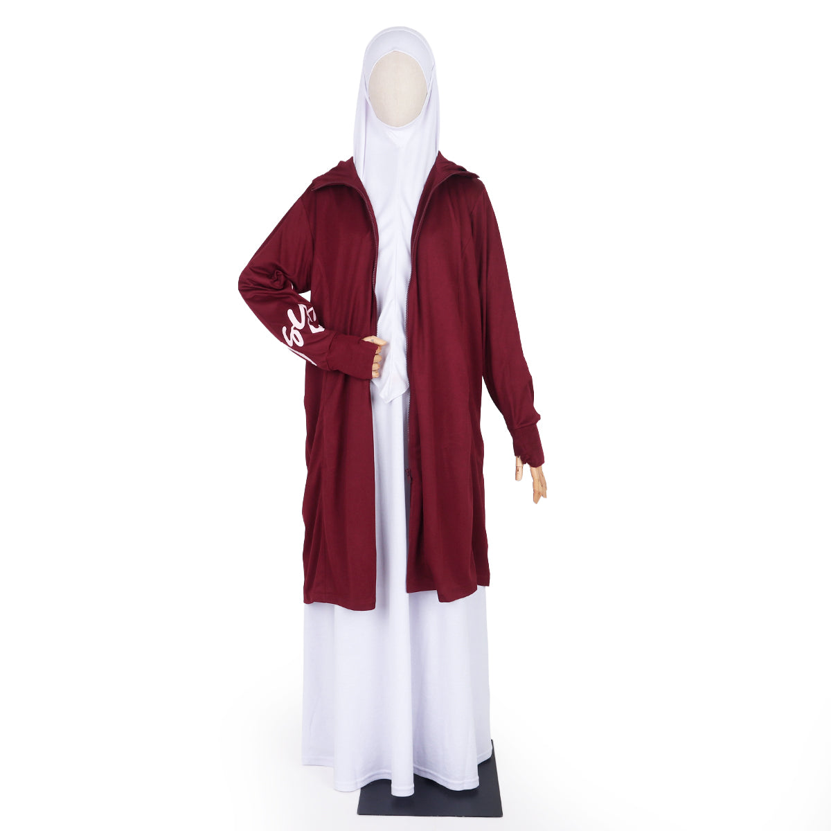 Grizelle Jacket Dryfit - Burgundy