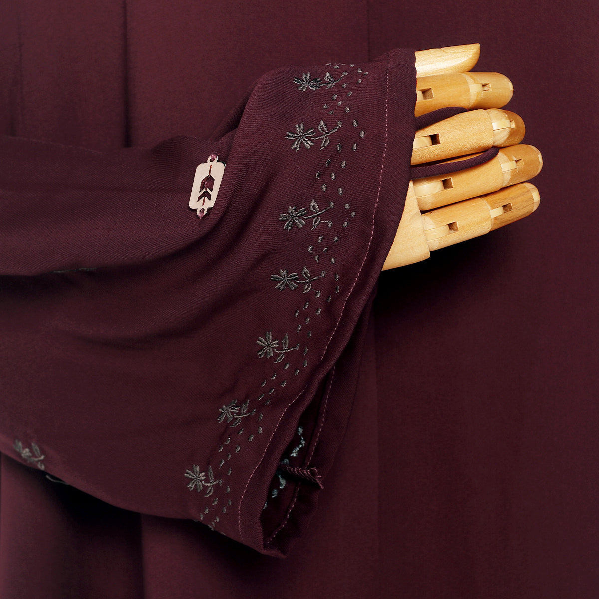 Haniya Dress - Burgundy