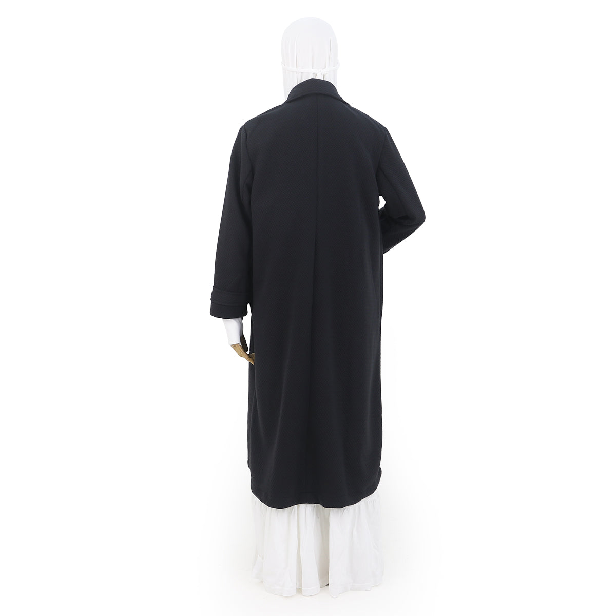 Hazeera Long Jacket - Black