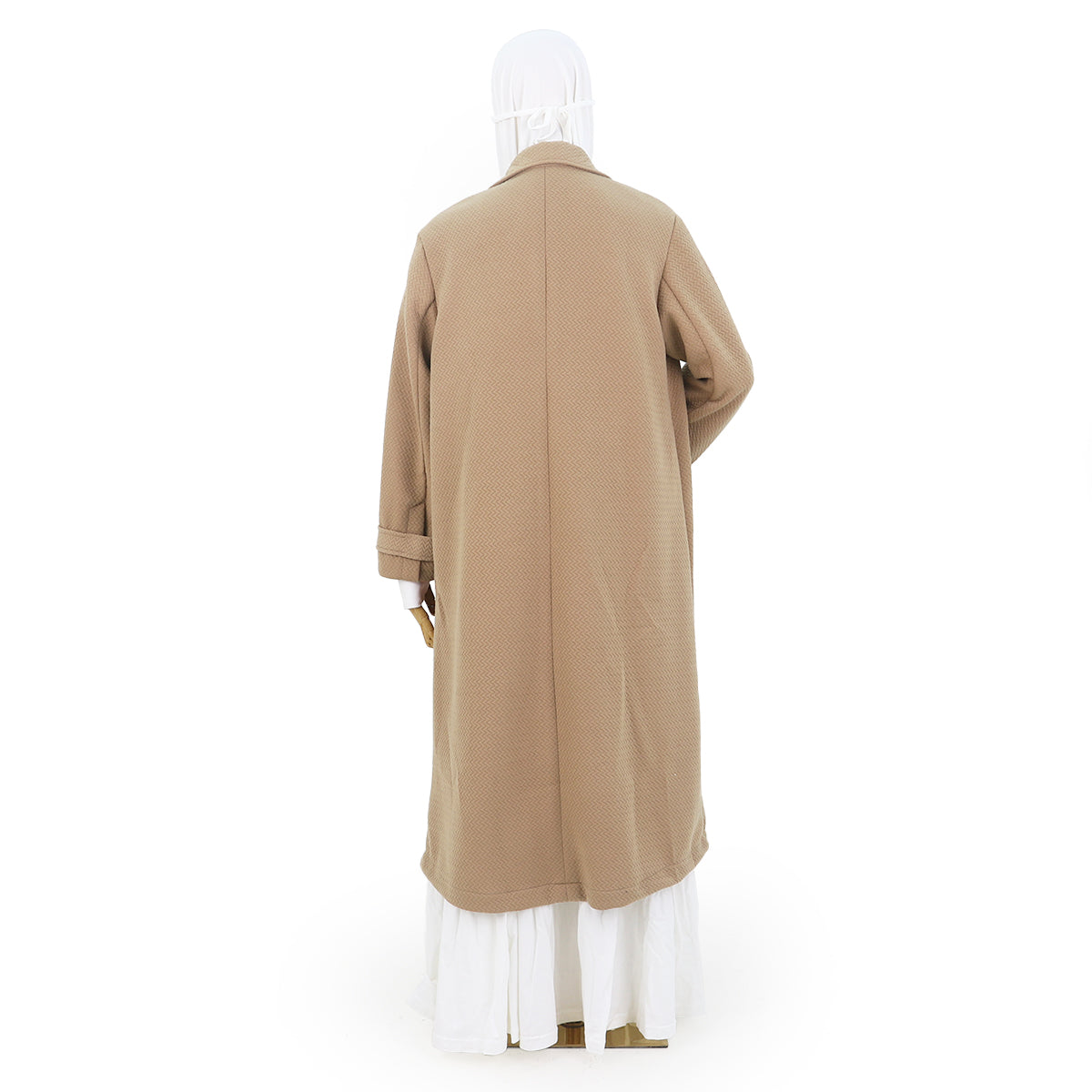 Hazeera Long Jacket - Mocca