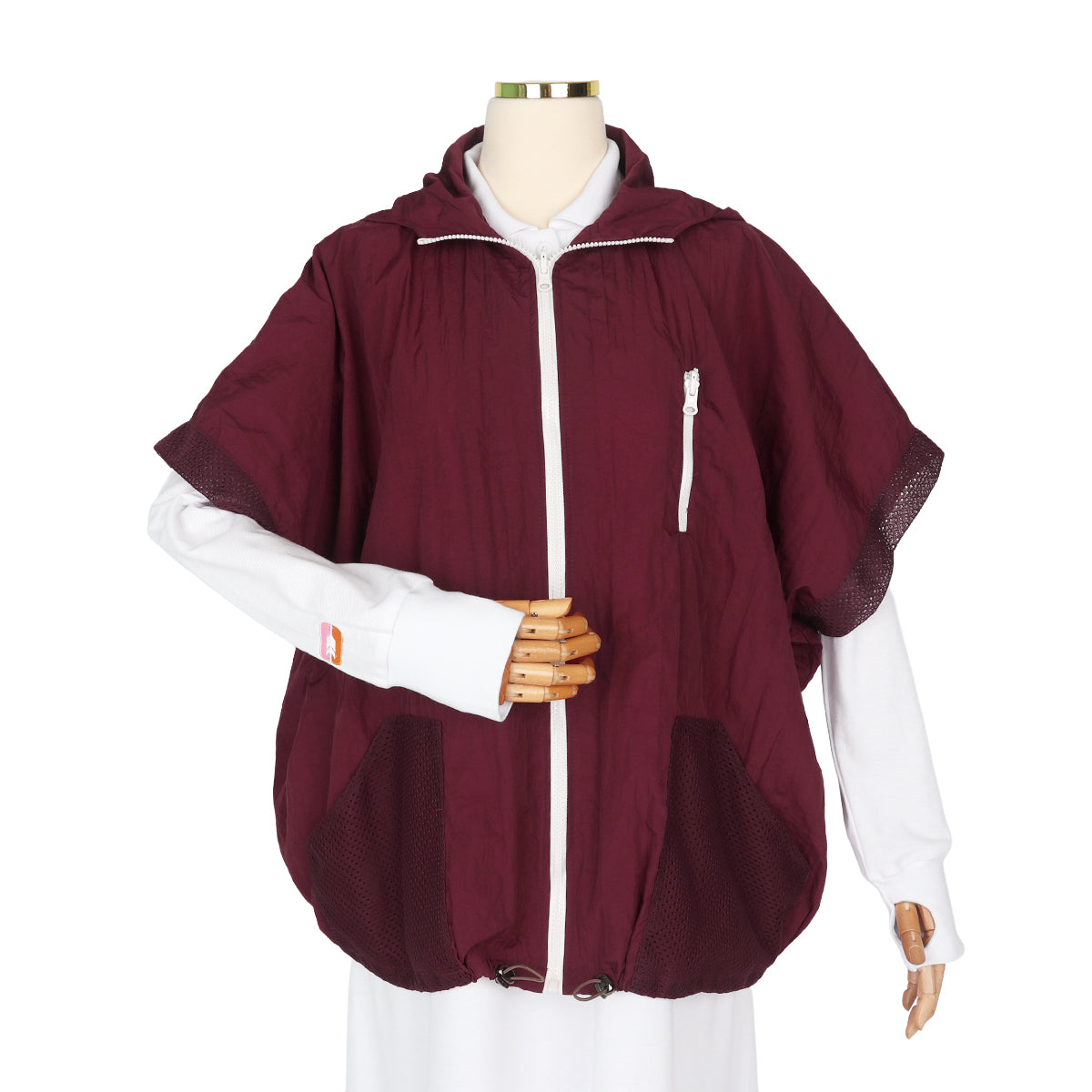 Hulaifah Vest - Burgundy