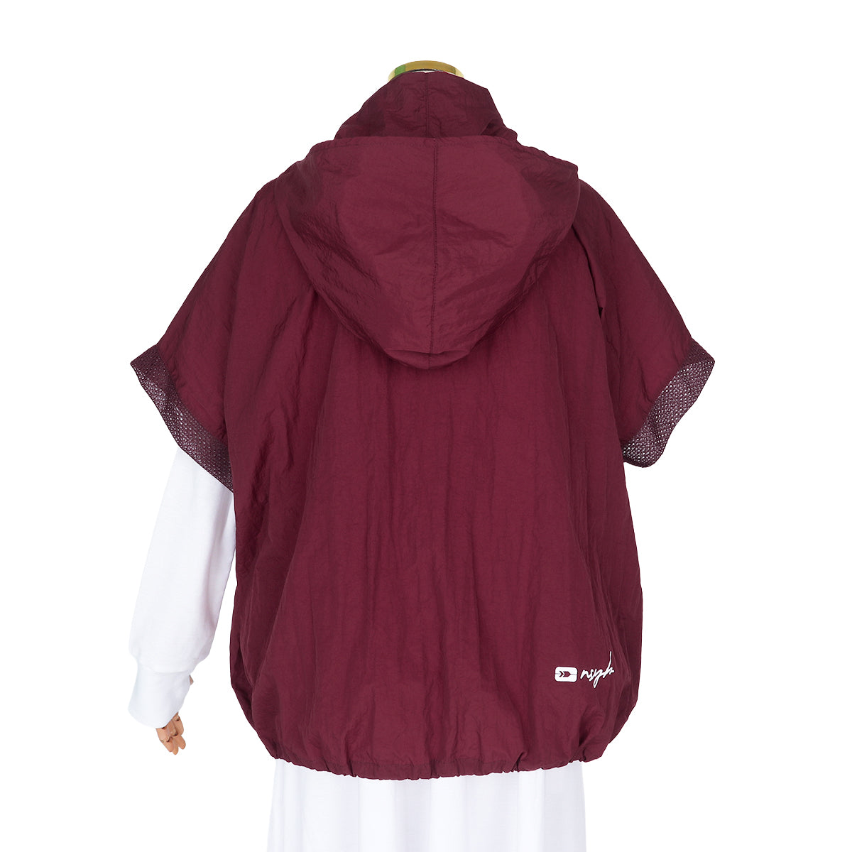 Hulaifah Vest - Burgundy