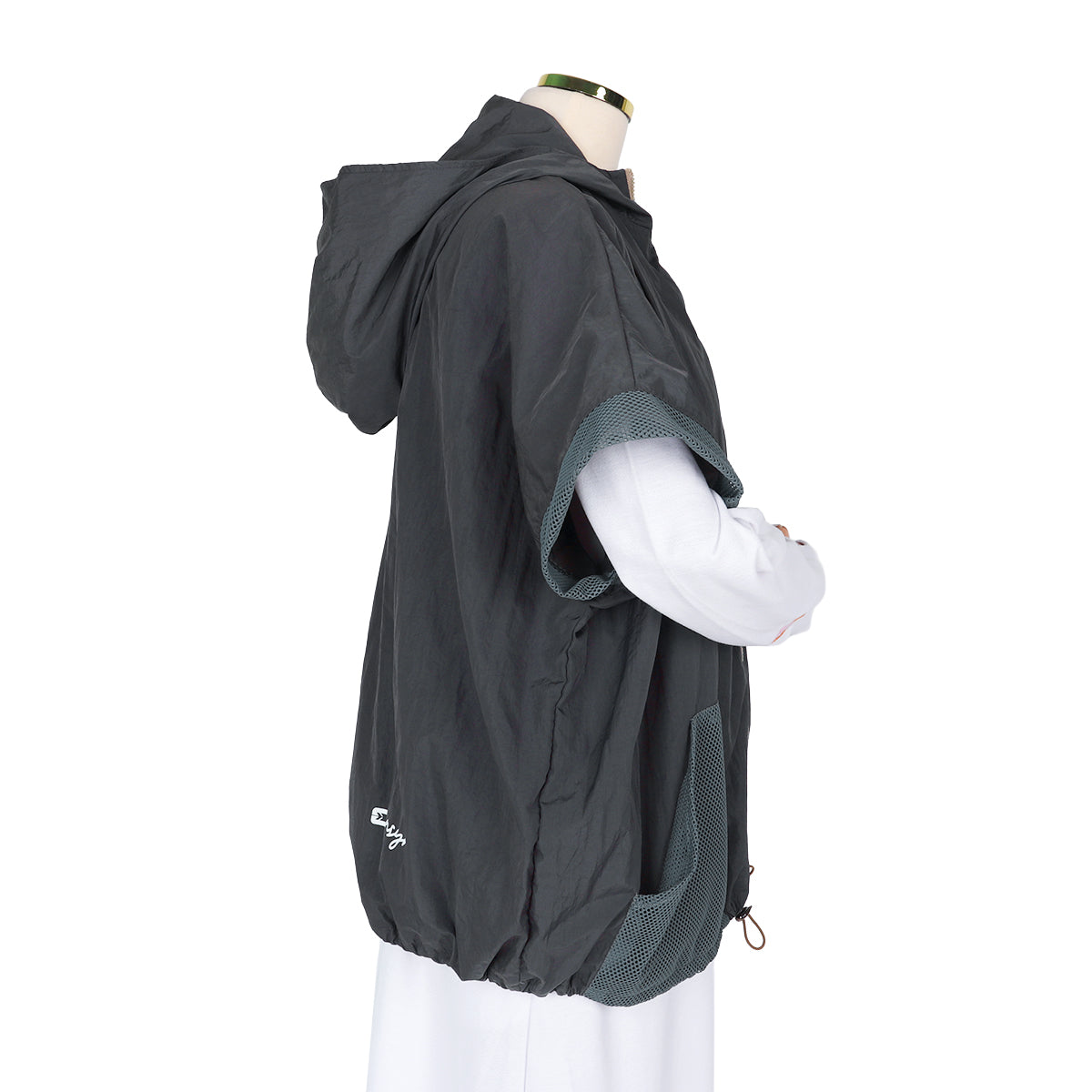 Hulaifah Vest - Dark Grey
