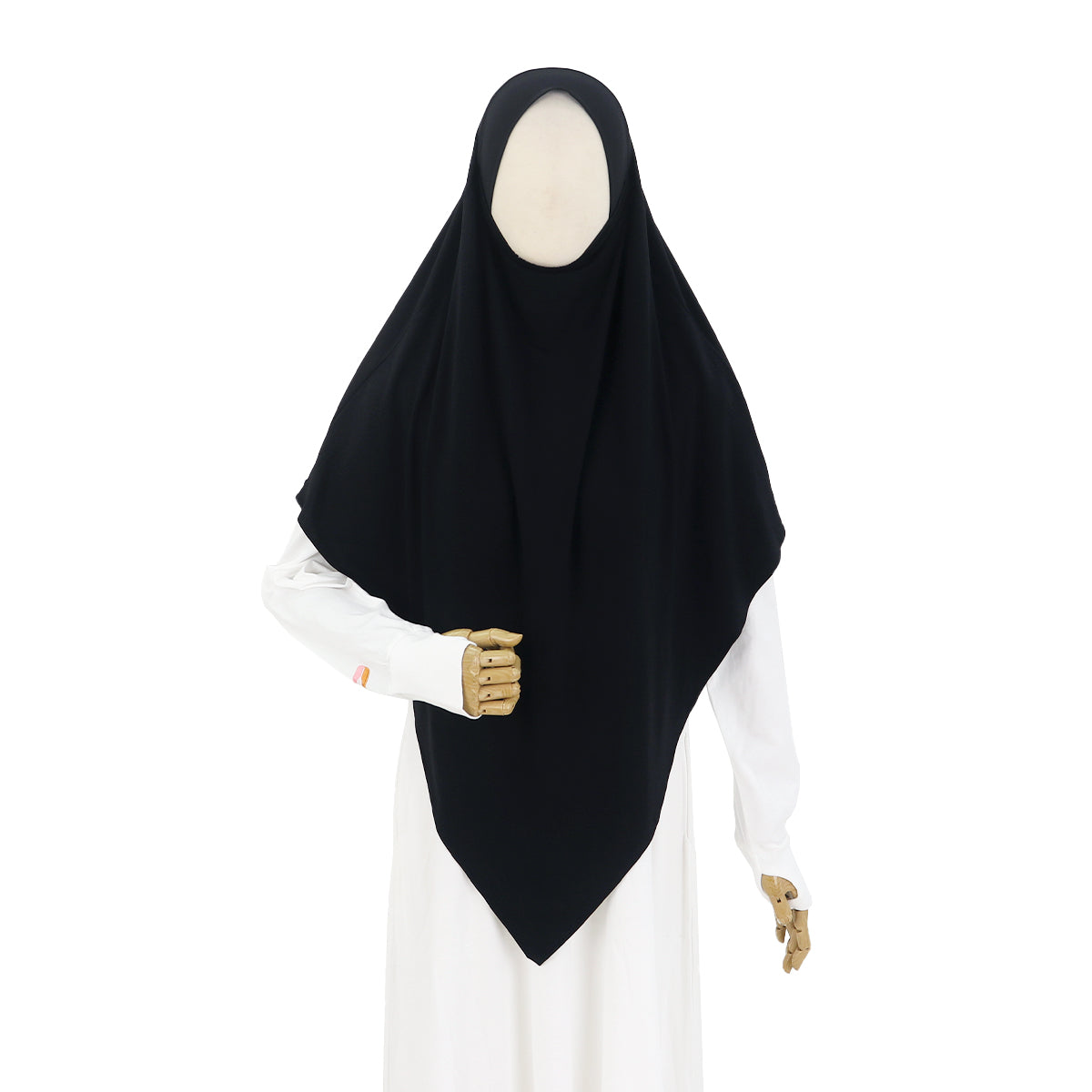 Husna French Khimar - Black