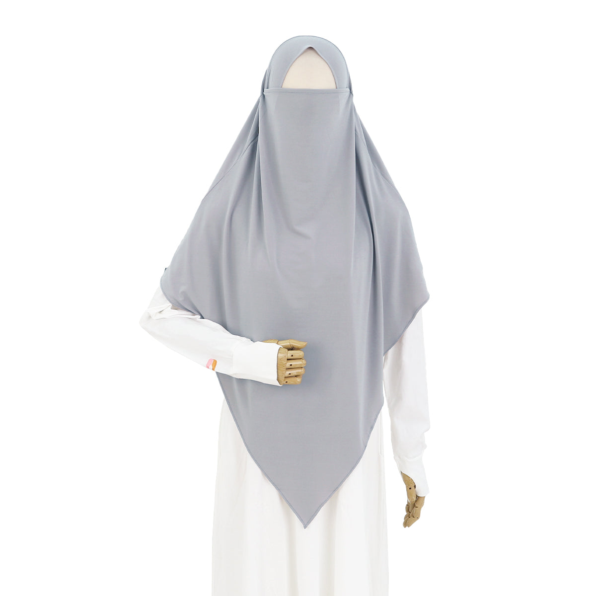 Husna French Khimar - Dapple Gray