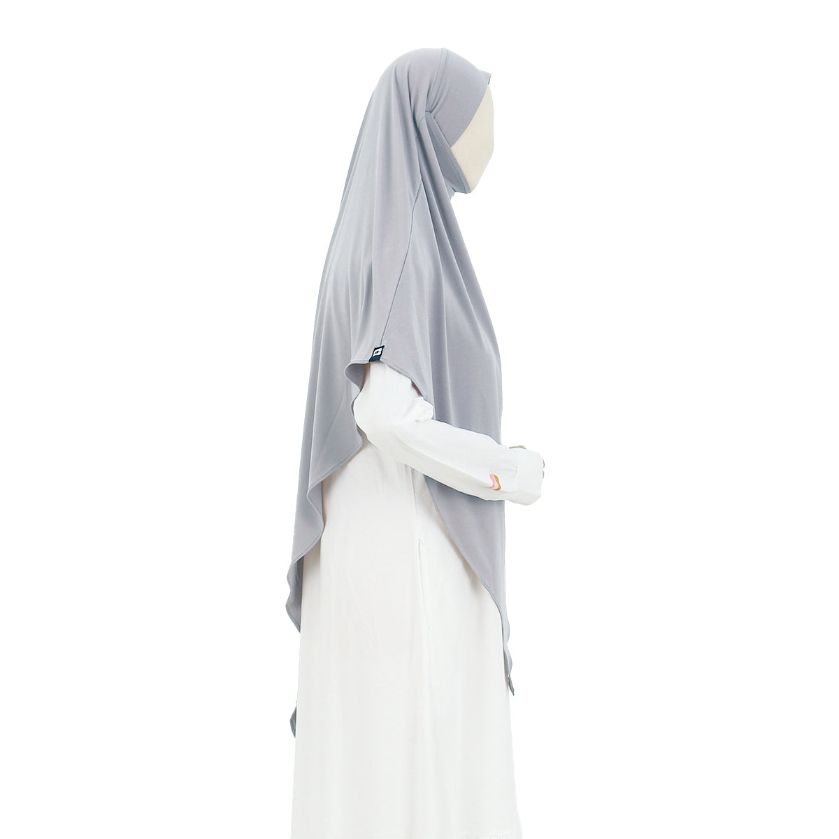 Husna French Khimar - Dapple Gray