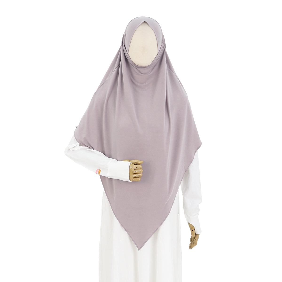 Husna French Khimar - Grey