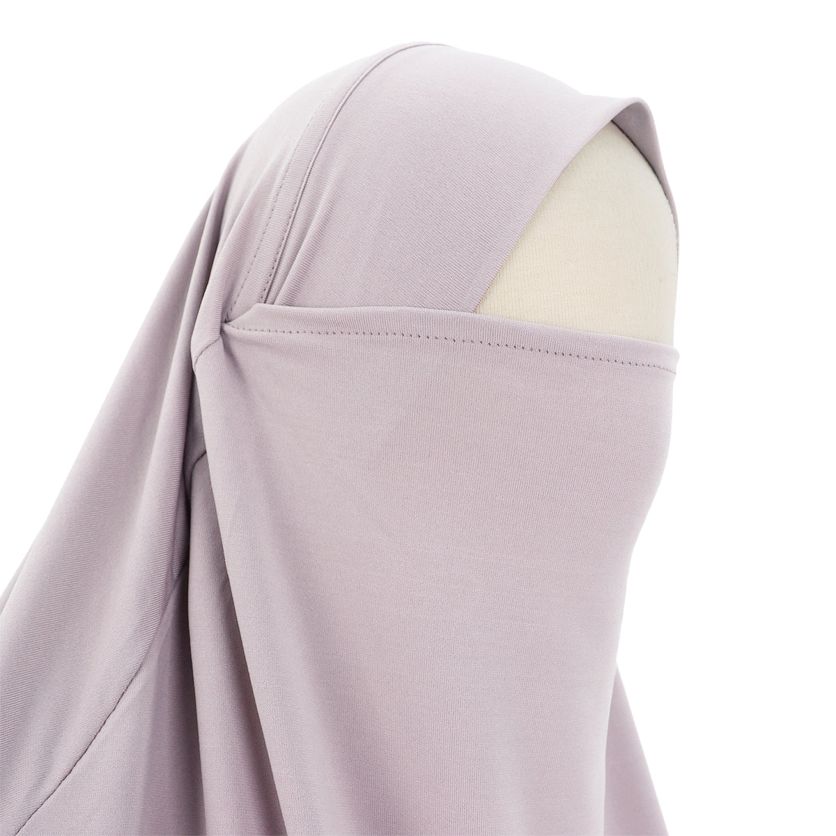 Husna French Khimar - Grey