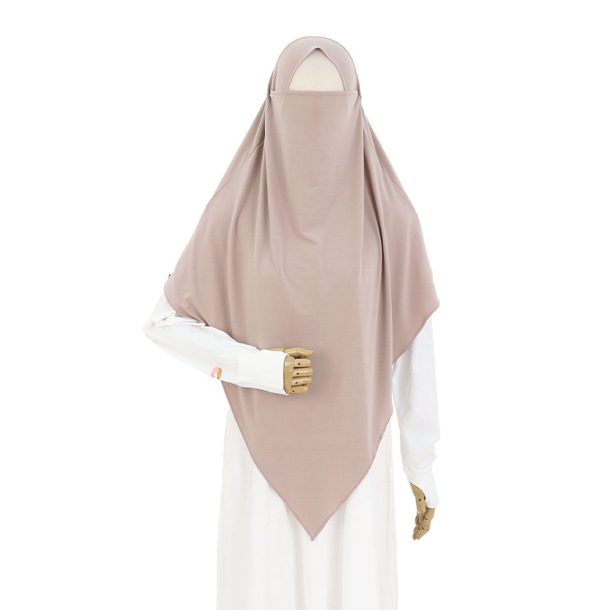 Husna French Khimar - Mocca