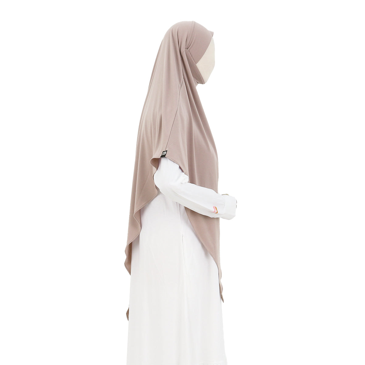 Husna French Khimar - Mocca