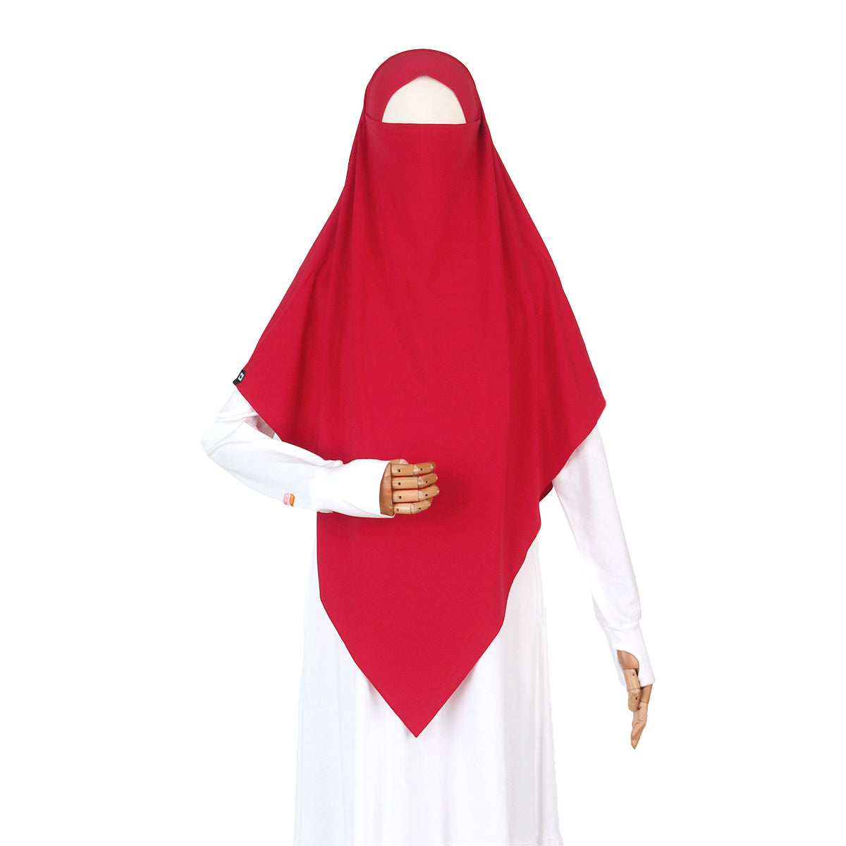Husna French Khimar - Red