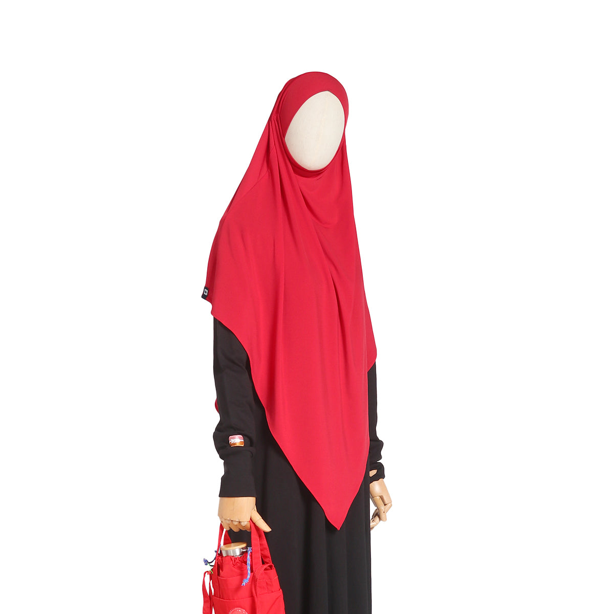 Husna French Khimar - Red