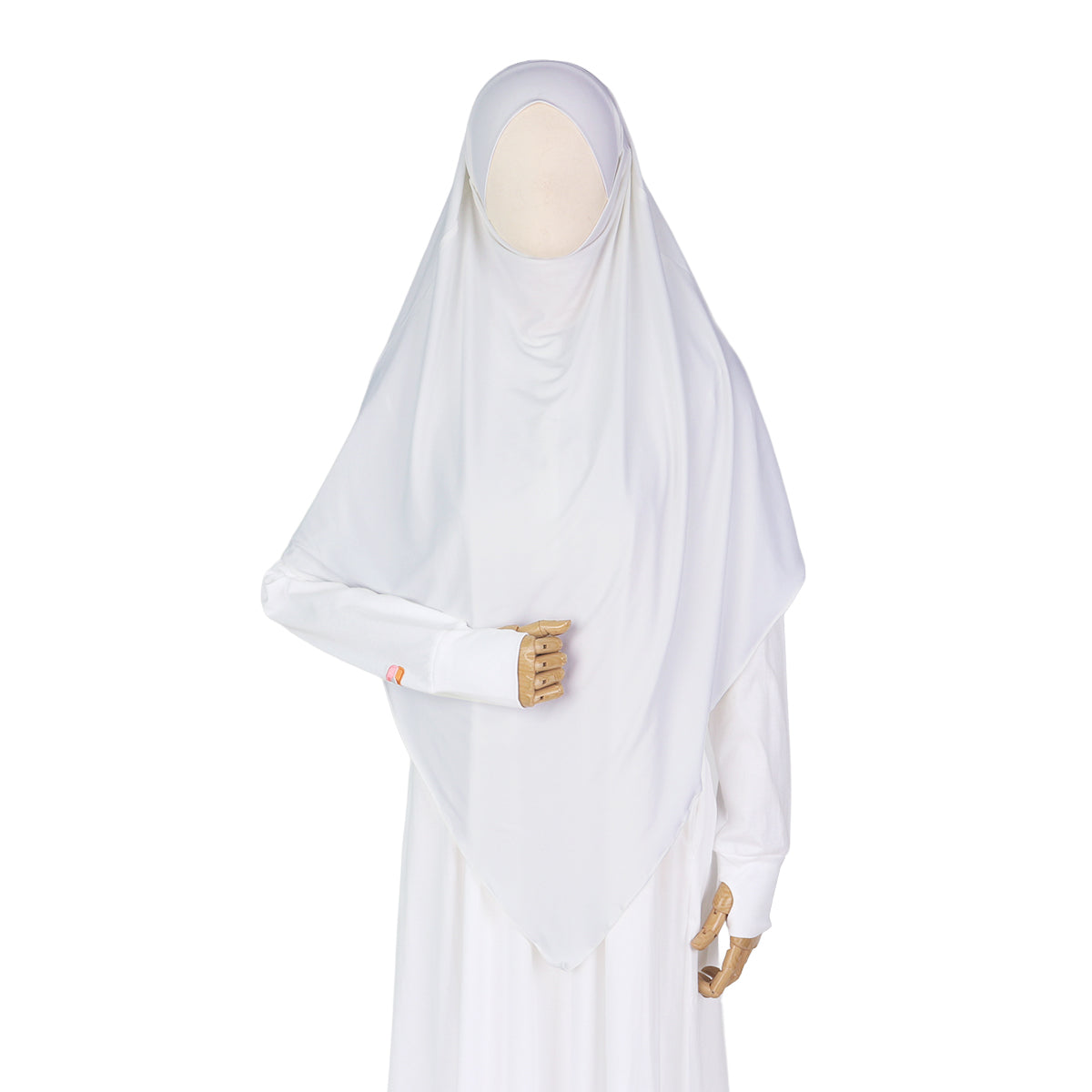 Husna French Khimar - White