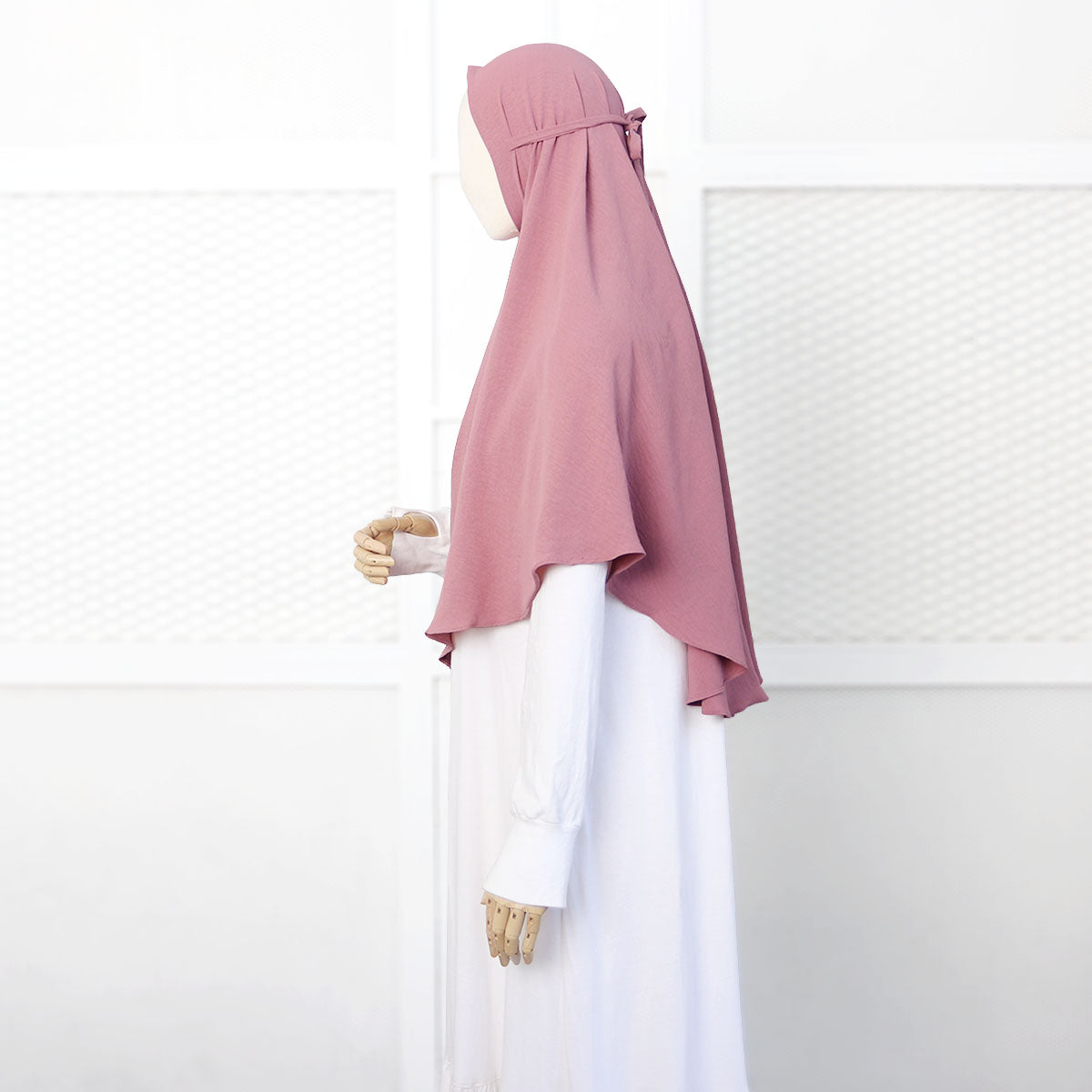 Kaina Hijab - Dusty Pink