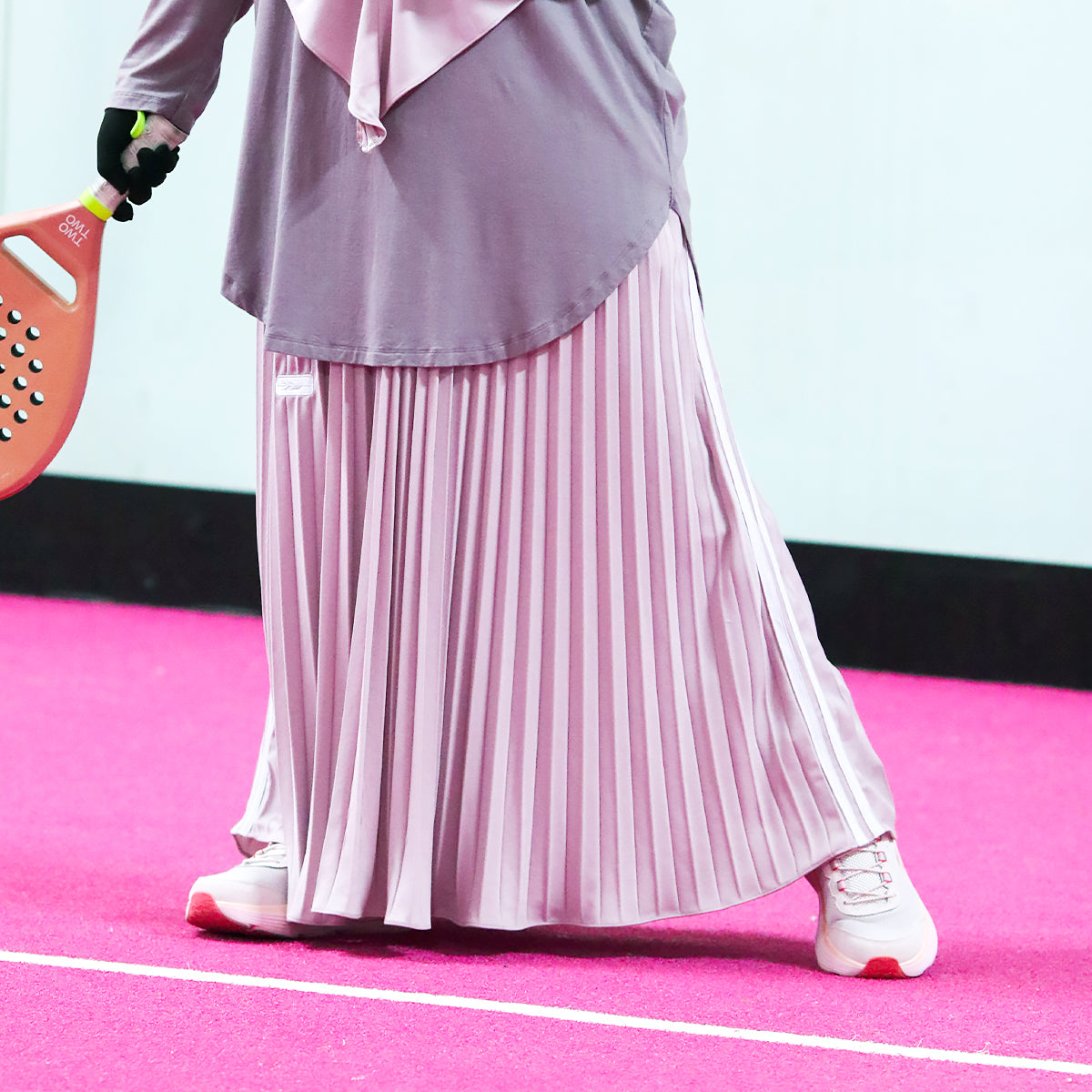 Keira Pleats Skirt - Light Lilac