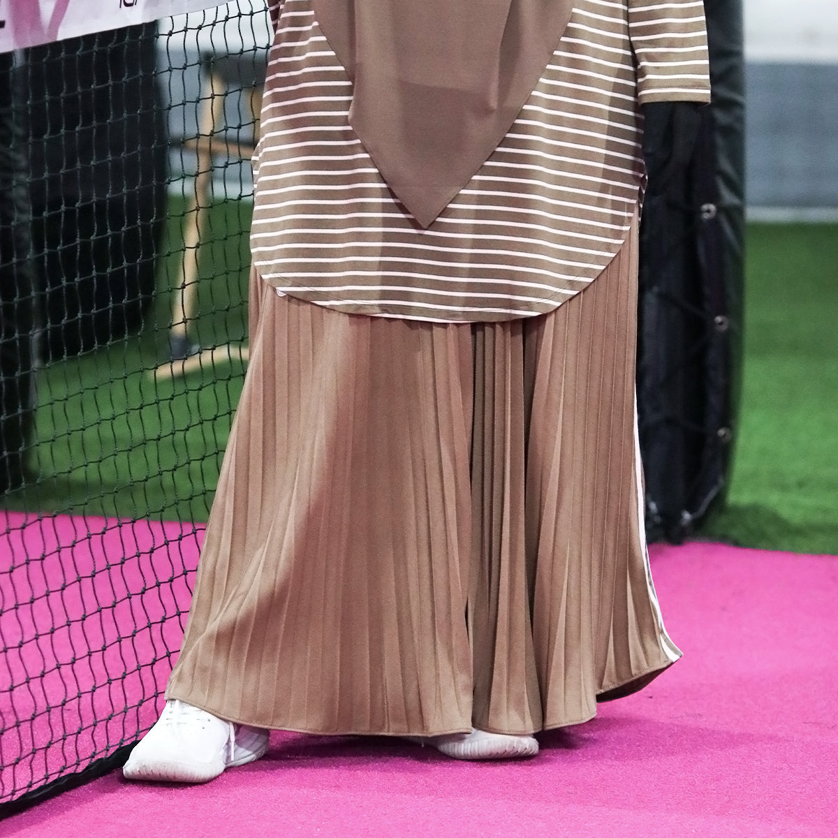 Keira Pleats Skirt - Mocca