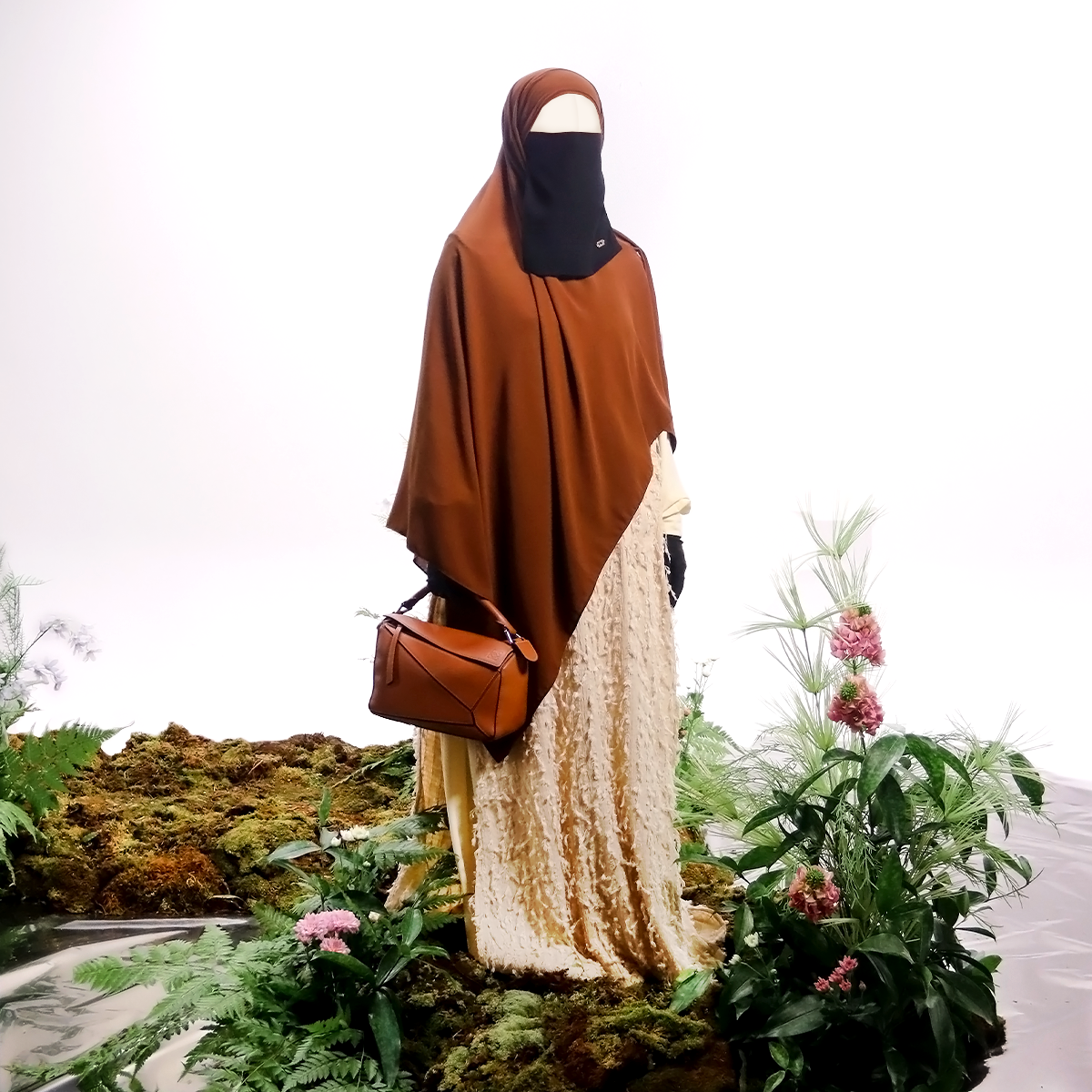 Khuzaima Dress - Mocca