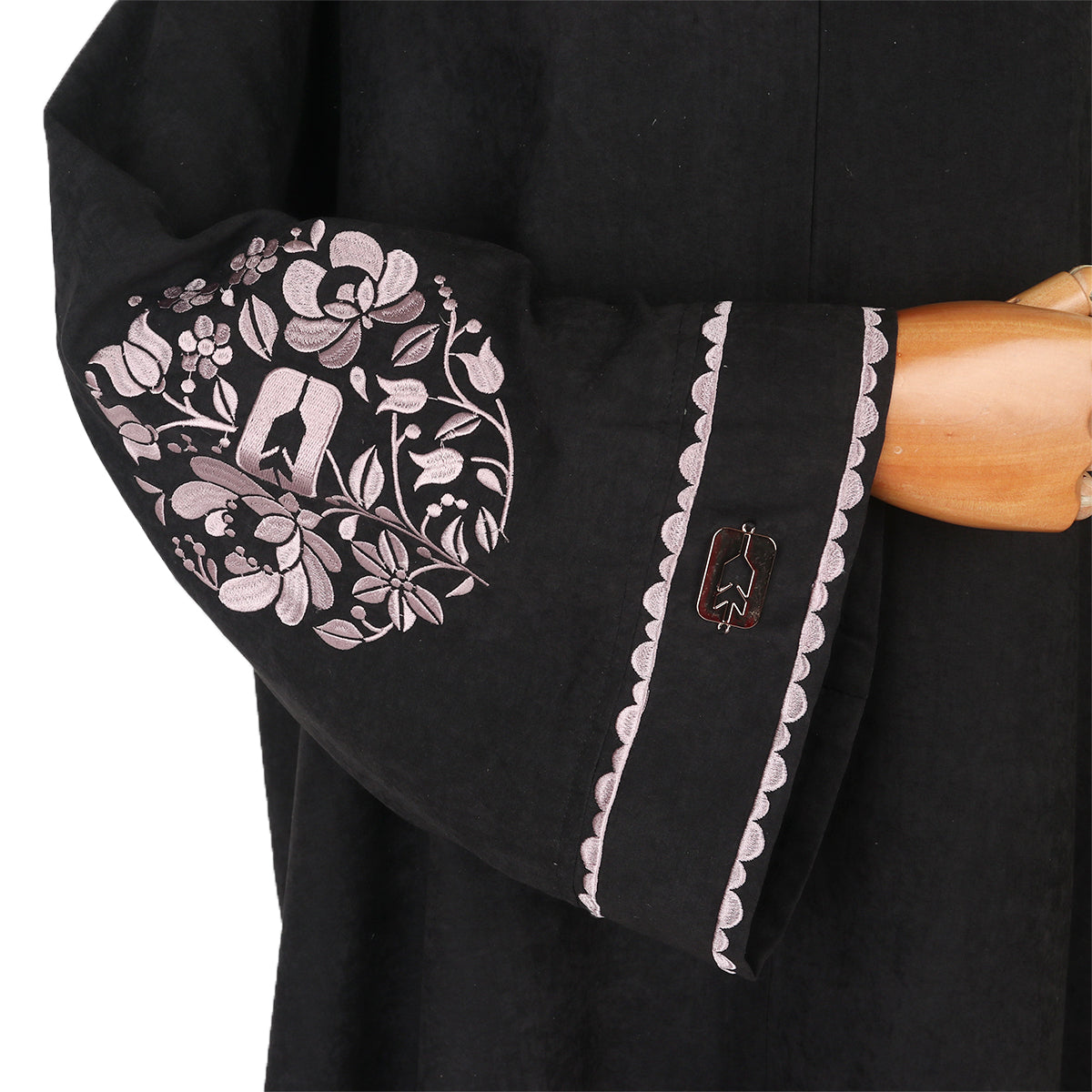 Latifa Dress - Black Sand