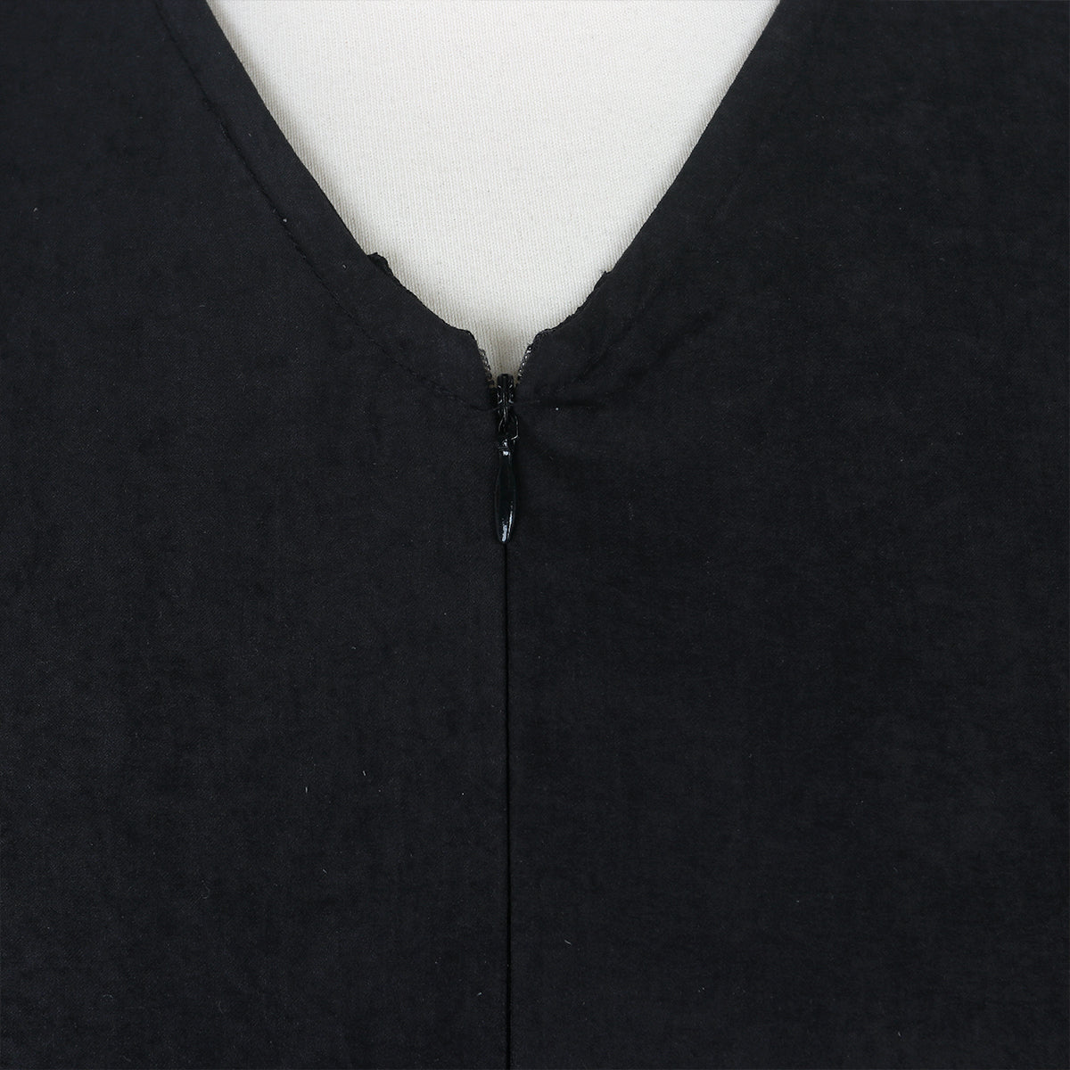 Latifa Dress - Black Sand