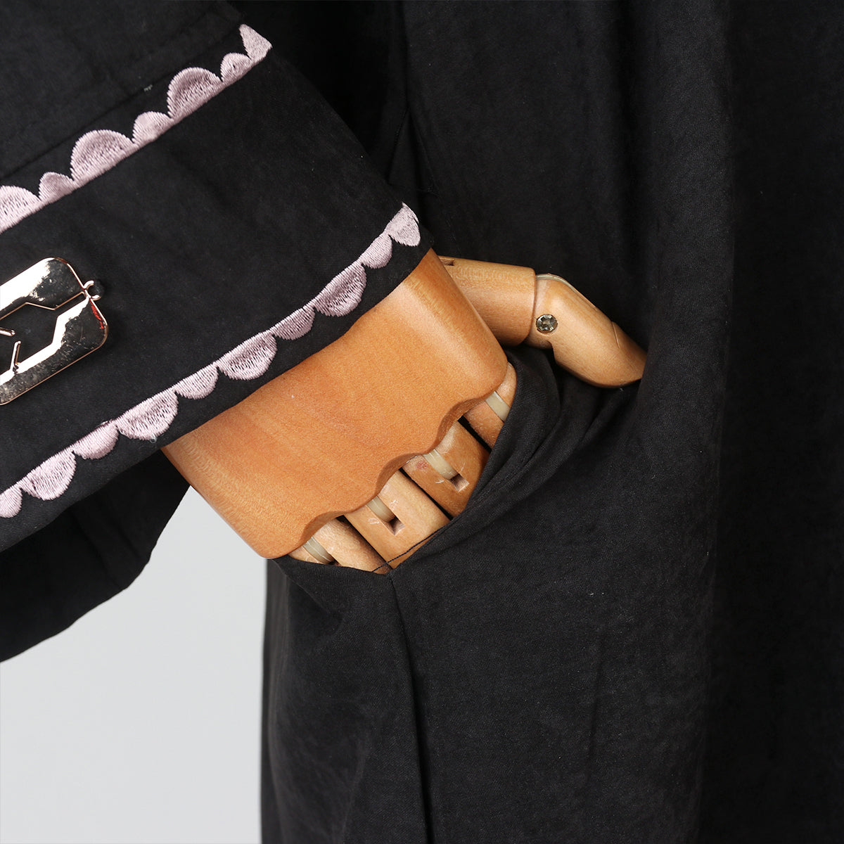 Latifa Dress - Black Sand