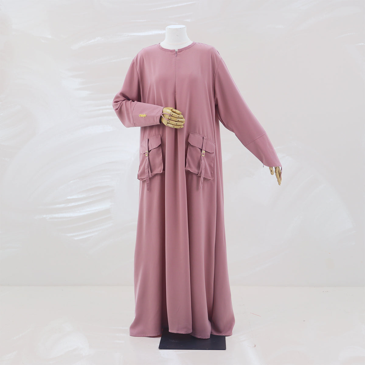 Maryam Dress - Dusty Pink