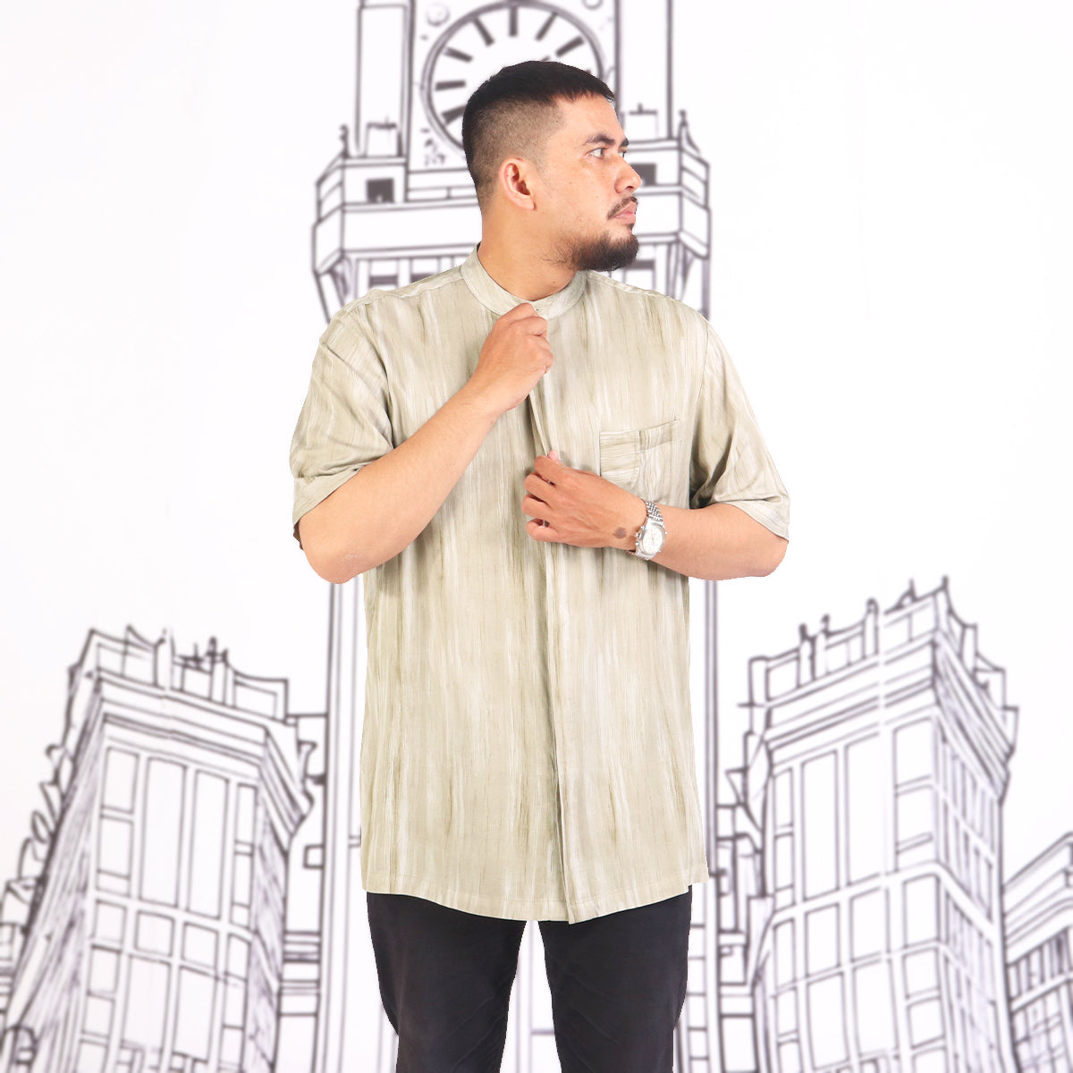Miftah Kurta - Wood Ash