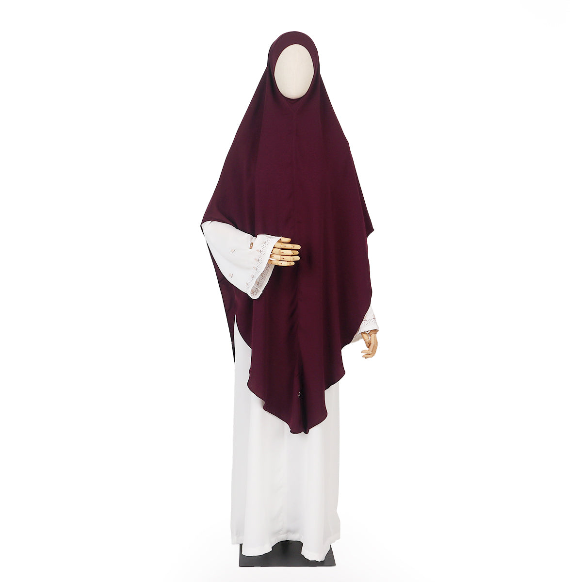 Nadia Khimar Bandana - Burgundy