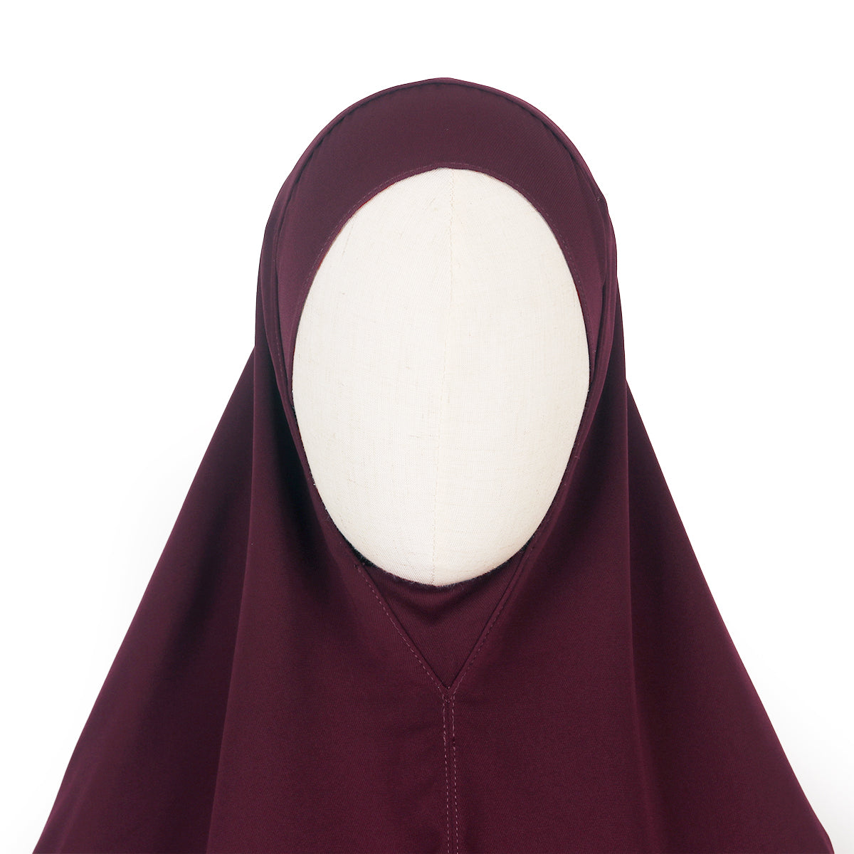 Nadia Khimar Bandana - Burgundy