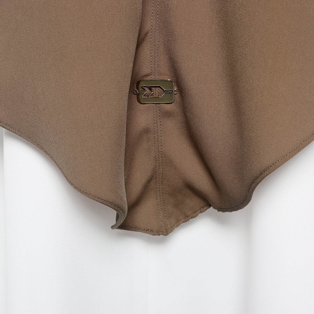 Nadia Khimar Bandana - Coffee Milk