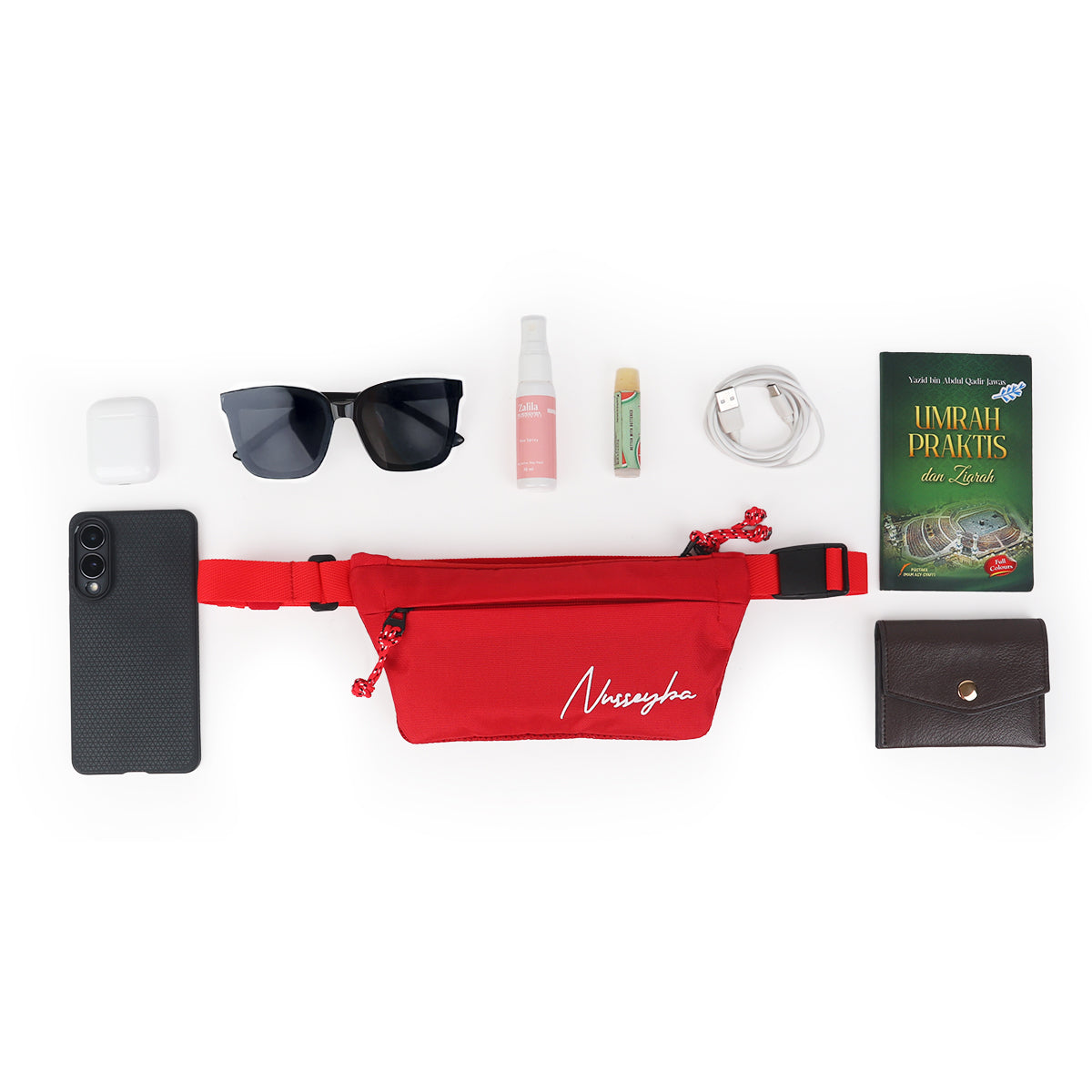 Diana Waist Bag - Red