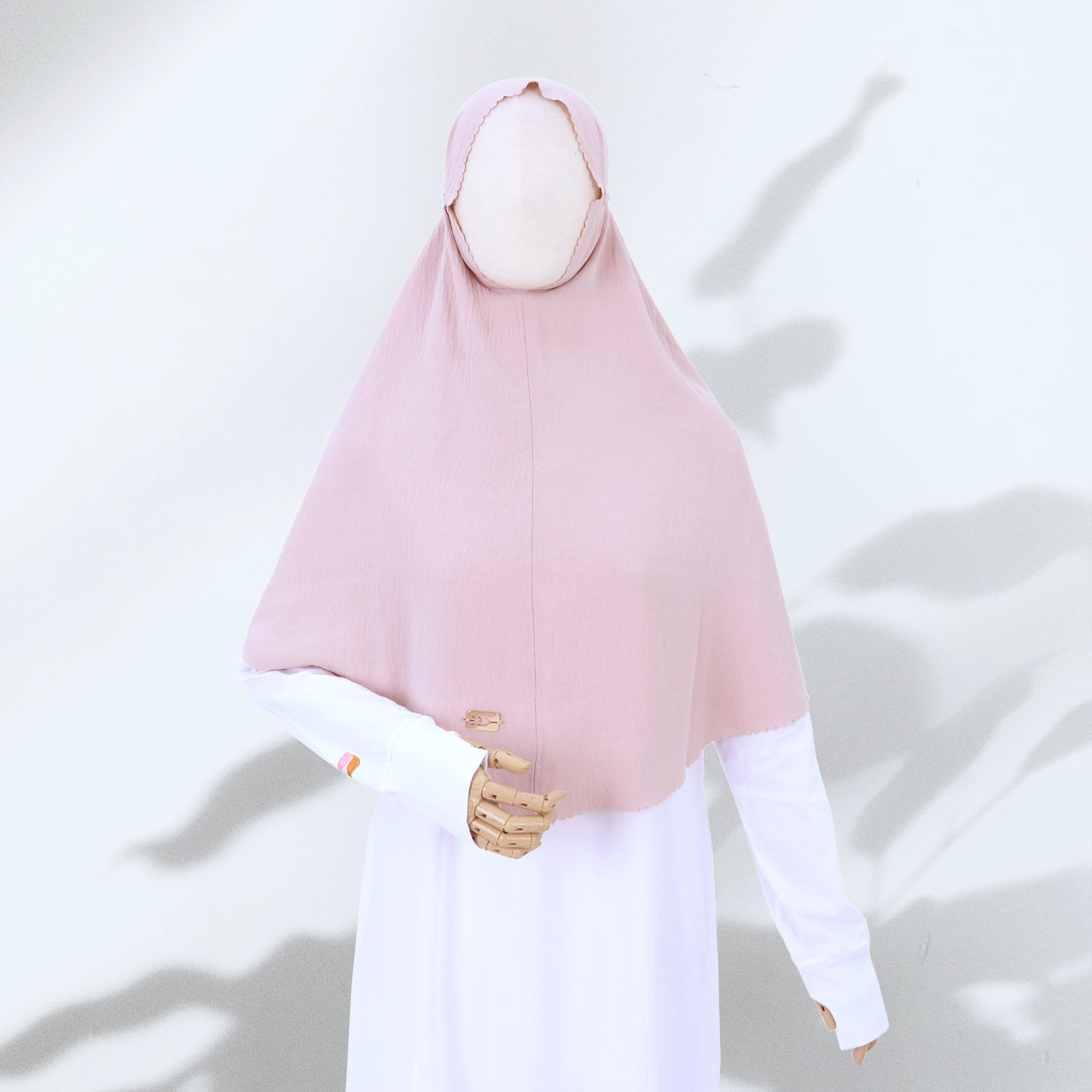 DEFECT Nayla Hijab - Baby Pink