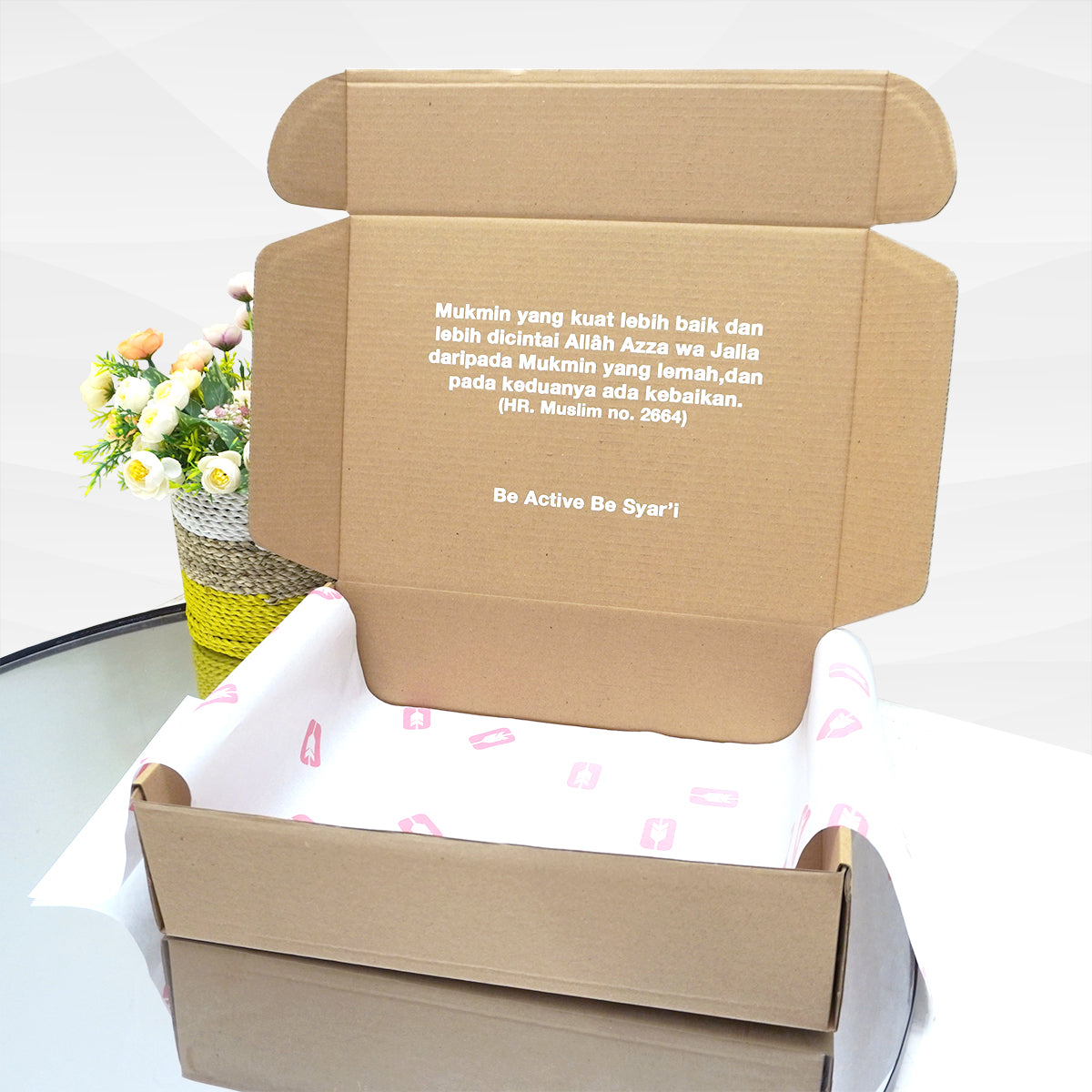 Nusseyba Box Packaging - Brown