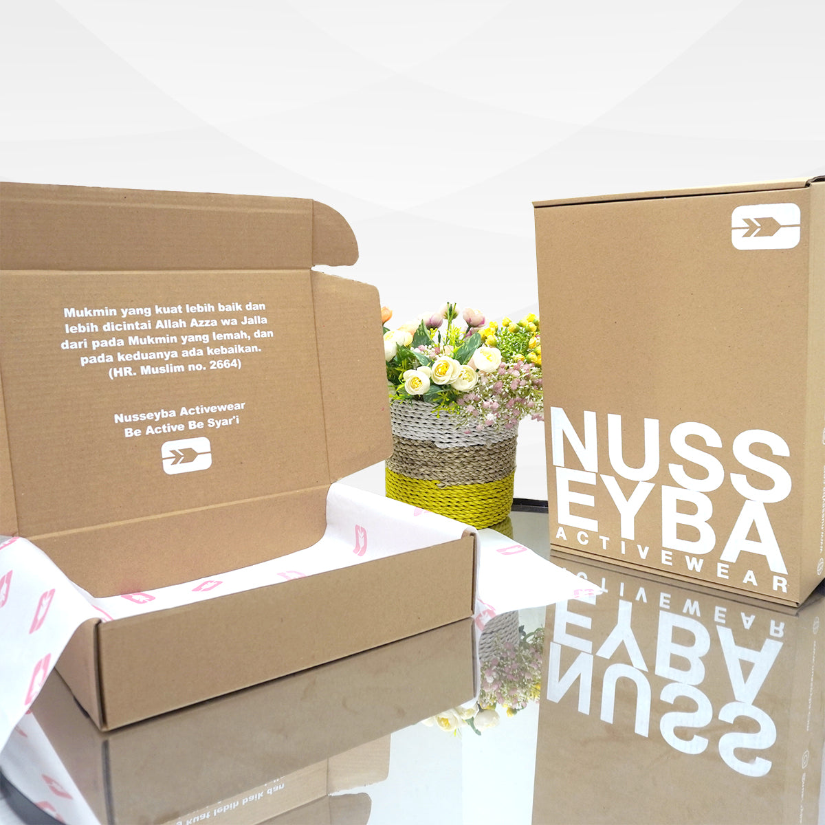 Nusseyba Box Packaging - Brown