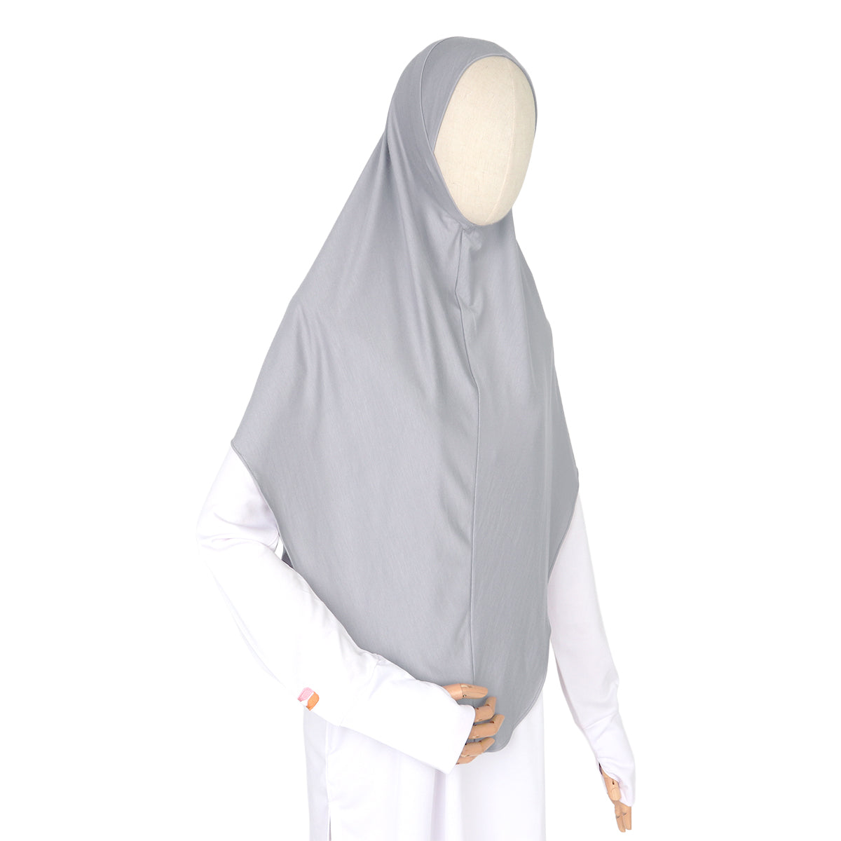 Qamara Hijab Sport - Silver Grey