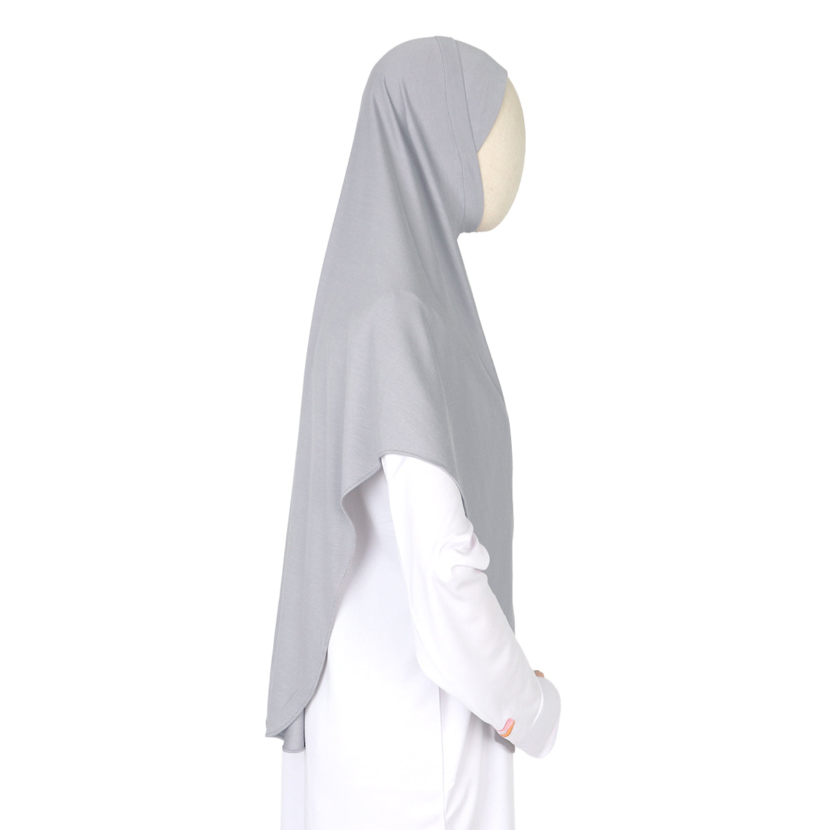 Qamara Hijab Sport - Silver Grey