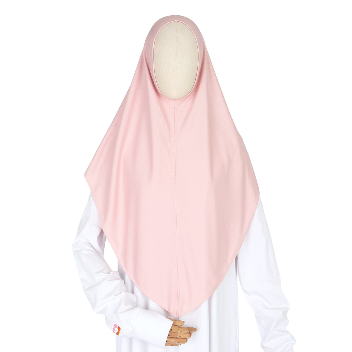Qiran hijab - Blush Pink