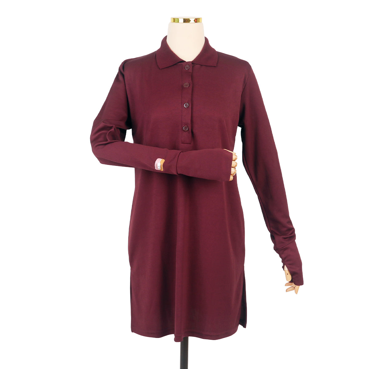 Rubina Top - Burgundy