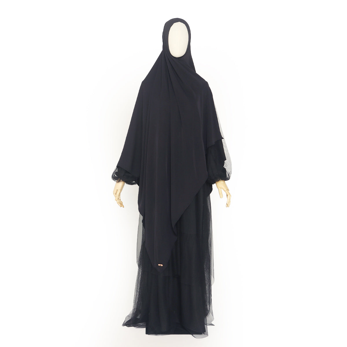 Saila Pashmina Instan - Black