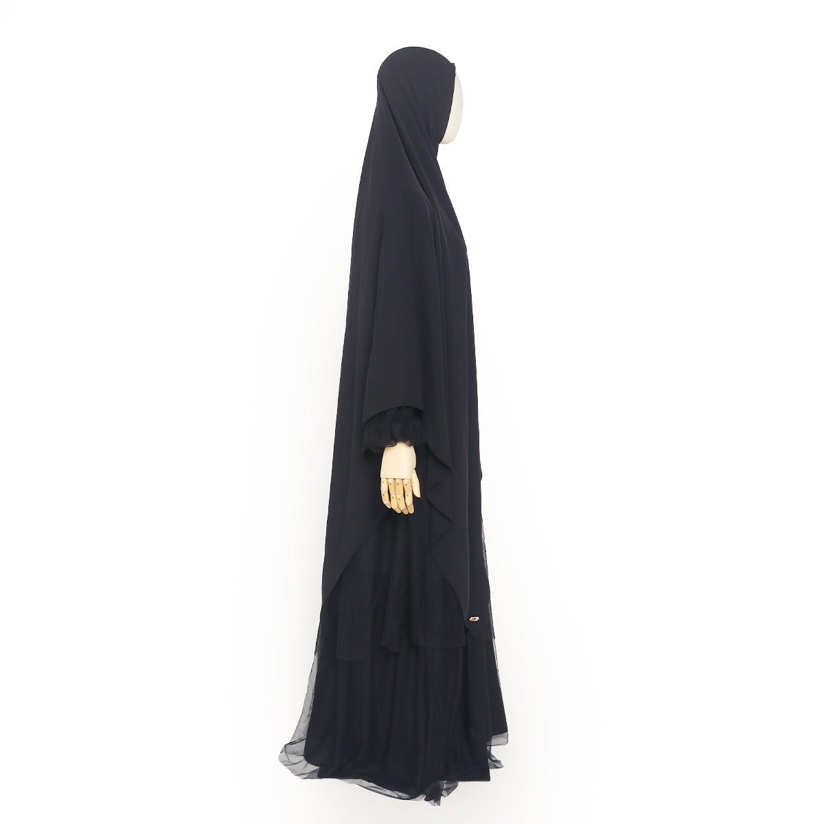 Saila Pashmina Instan - Black