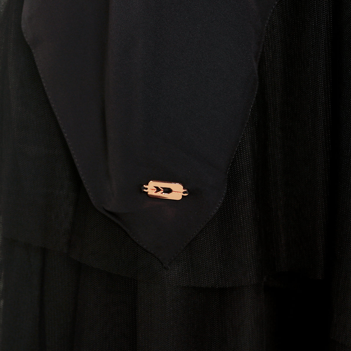 Saila Pashmina Instan - Black