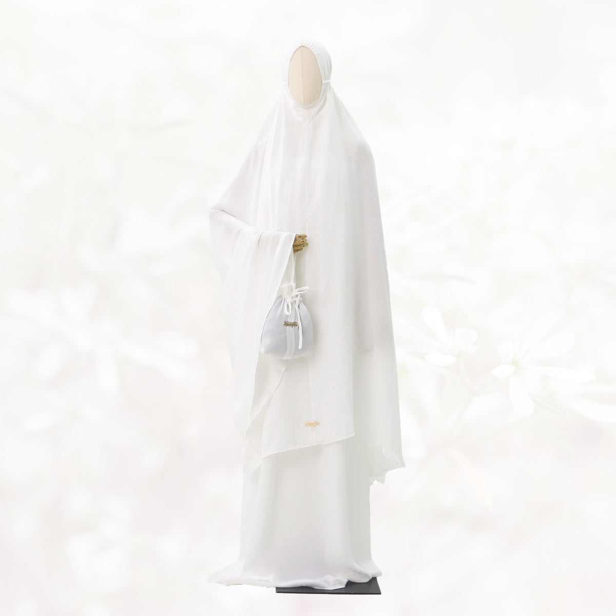 Sakeena Prayer Robe - Broken White - Defect