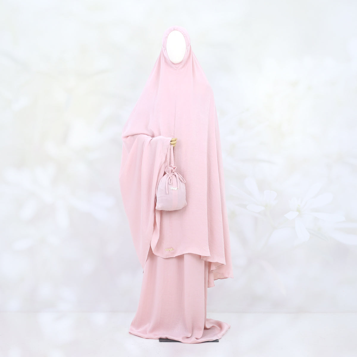 Sakeena Prayer Robe - Dusty Pink
