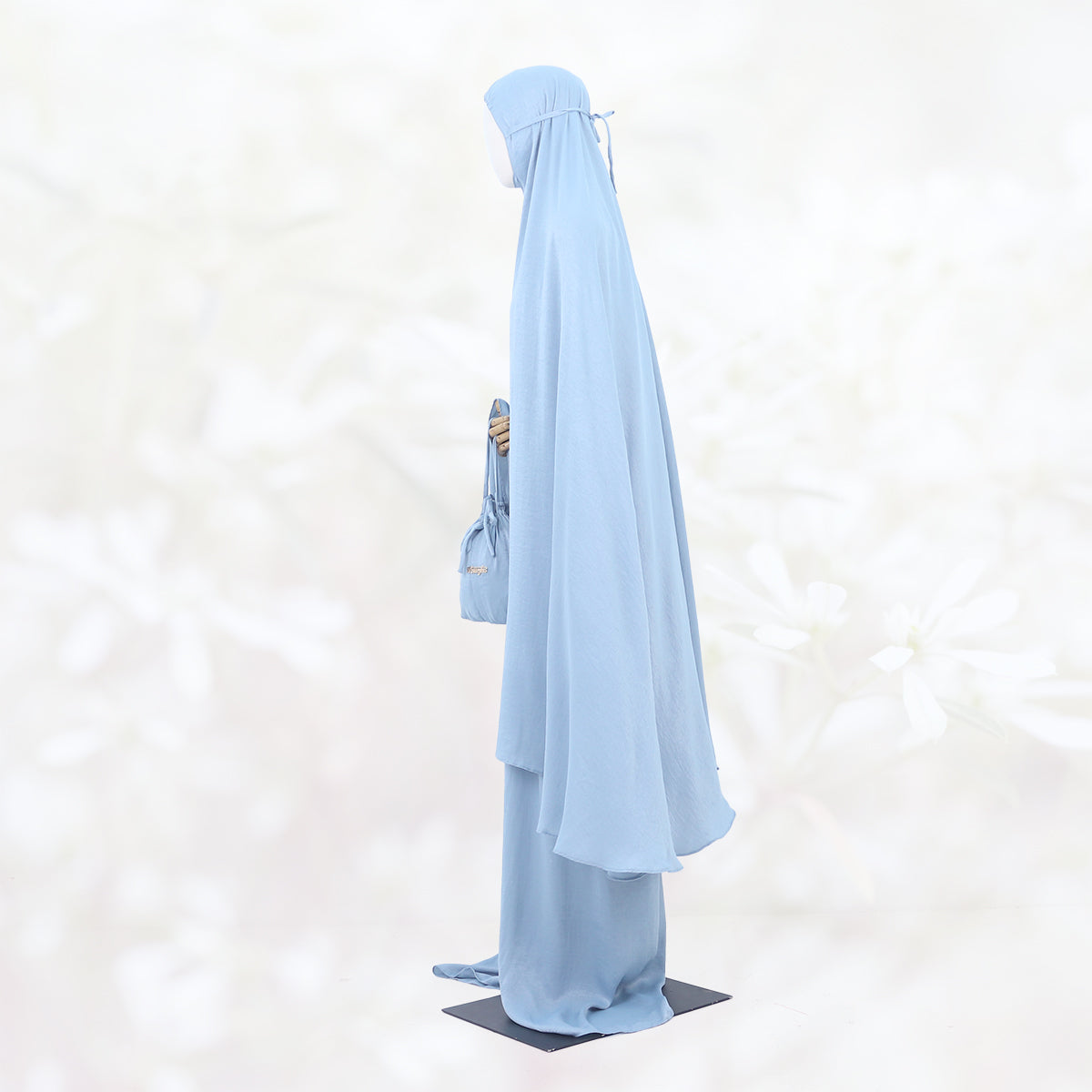 Sakeena Prayer Robe - Sky Blue