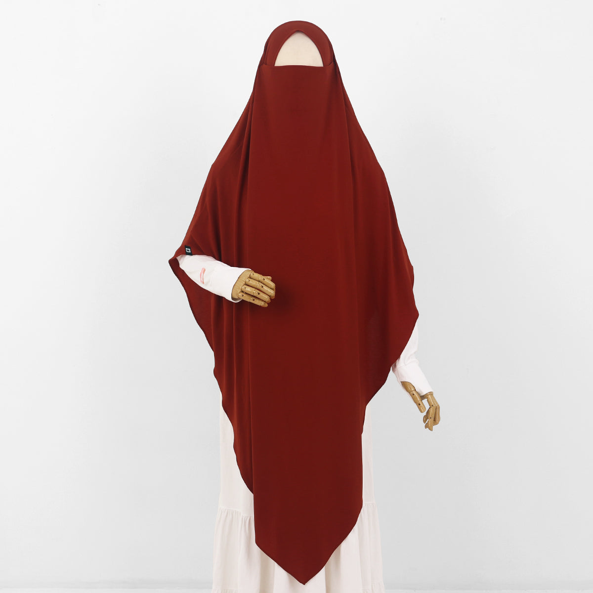 Syakila French Khimar - Brick