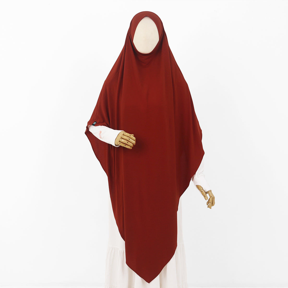 Syakila French Khimar - Brick