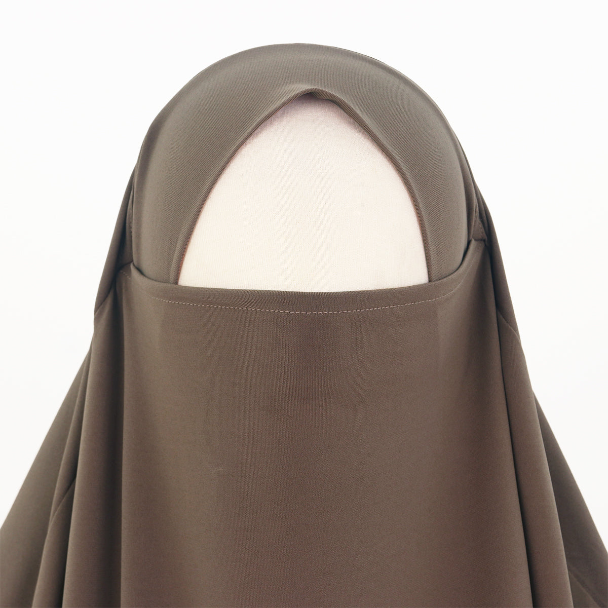 Syakila French Khimar - Coffee Milk