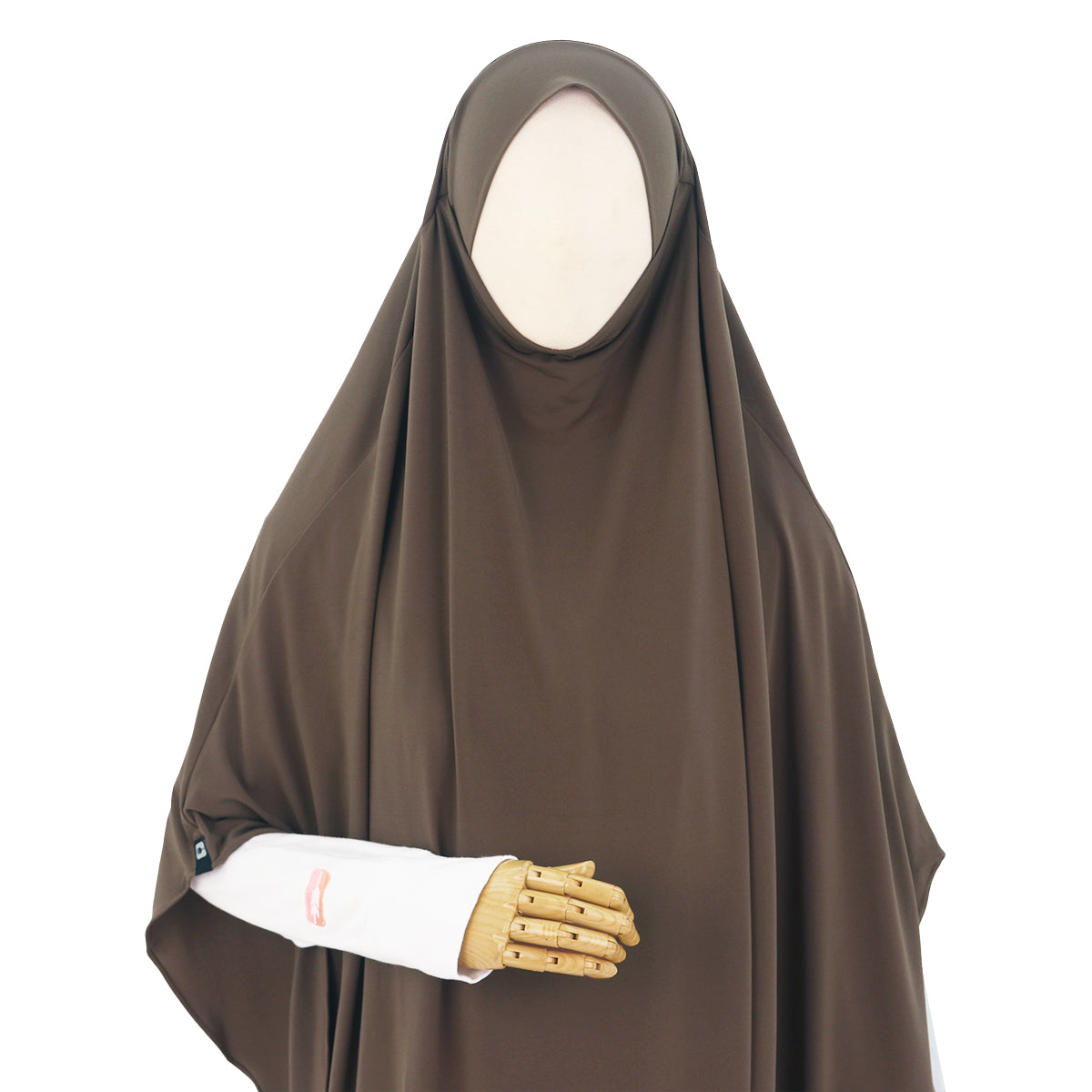 Syakila French Khimar - Coffee Milk