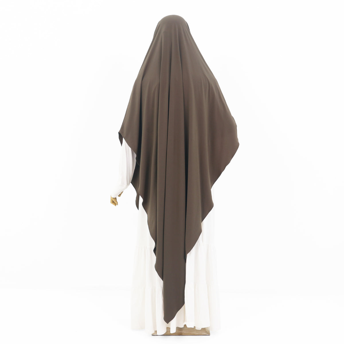 Syakila French Khimar - Coffee Milk