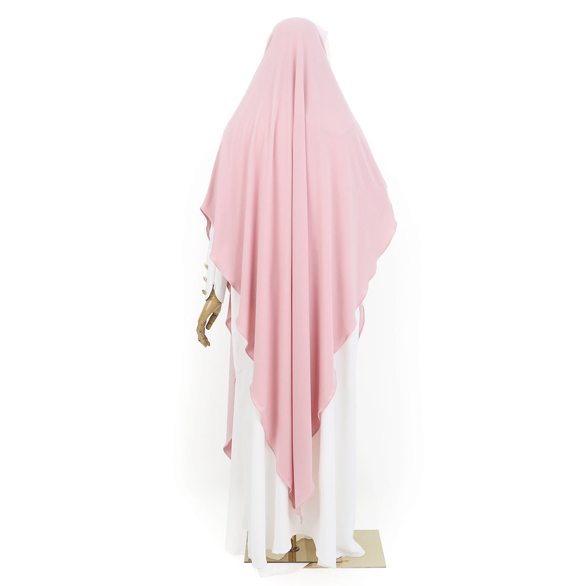 Syakila French Khimar - Cloud Pink