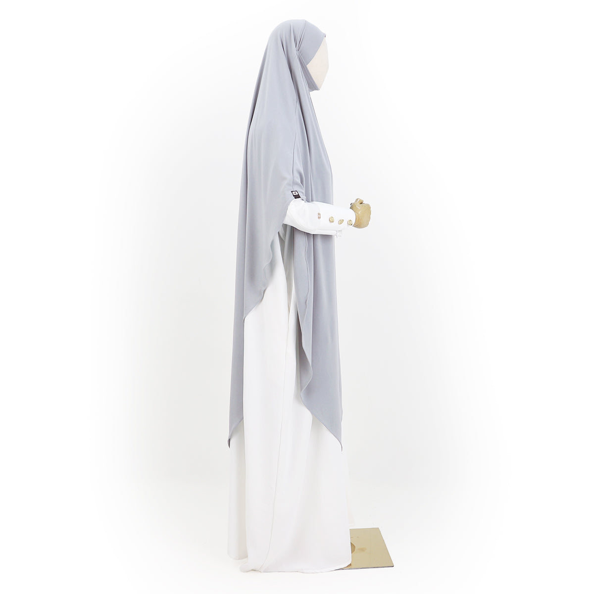 Syakila French Khimar - Dapple Gray